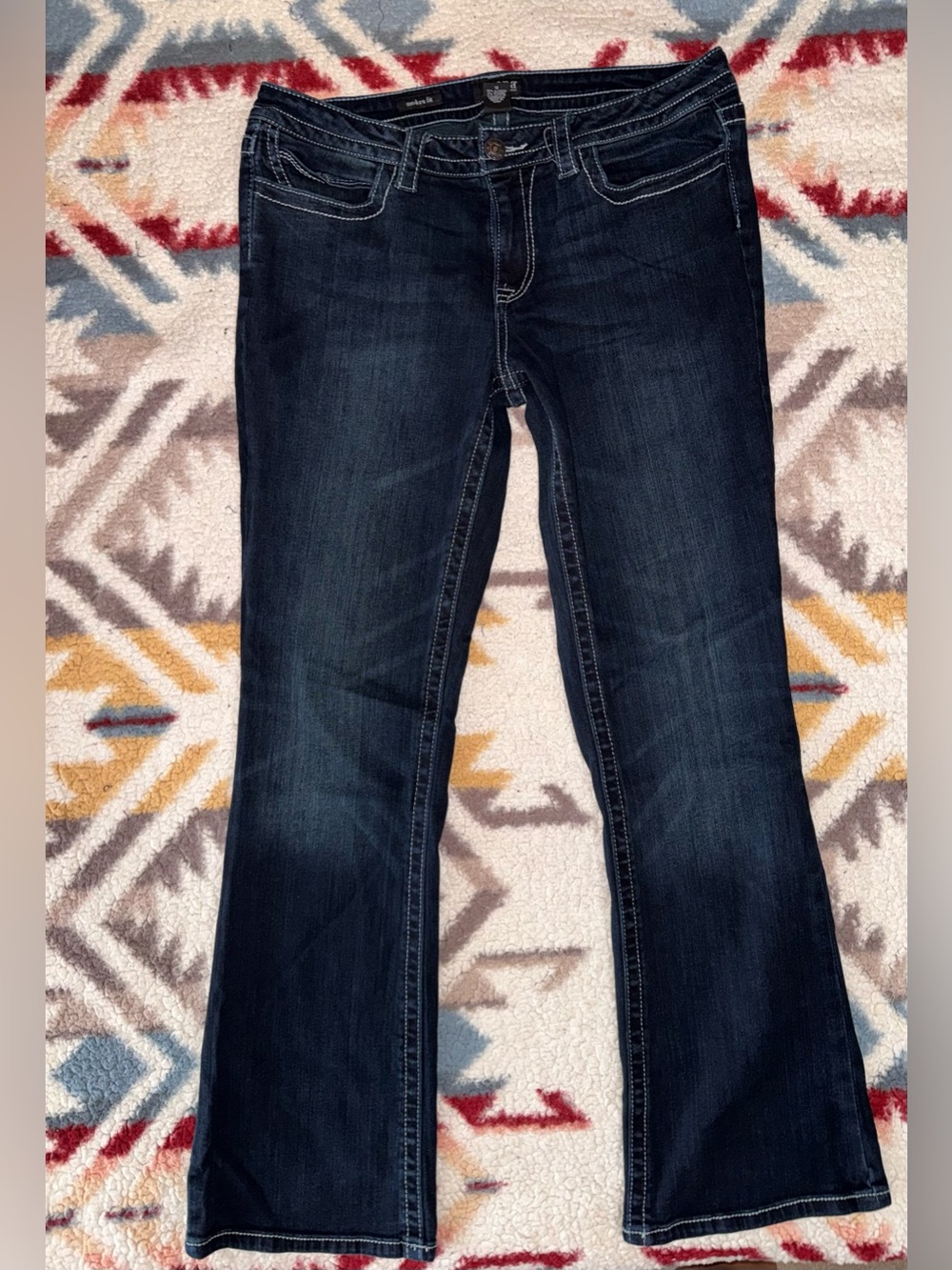a.n.a Dark Indigo Bootcut Jeans
